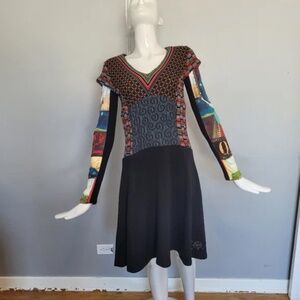 Aventure Des Toiles Sweater Dress with Circus Sleeves, VGUC, Size 4